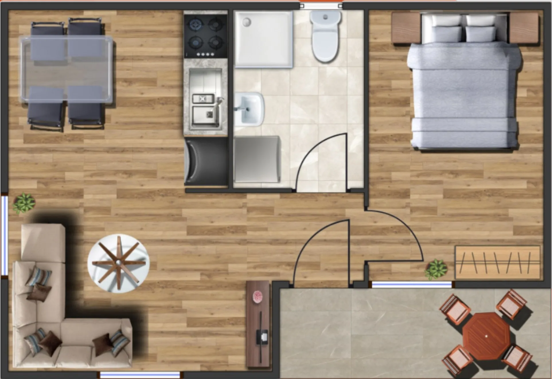 TEK-111 floor plan