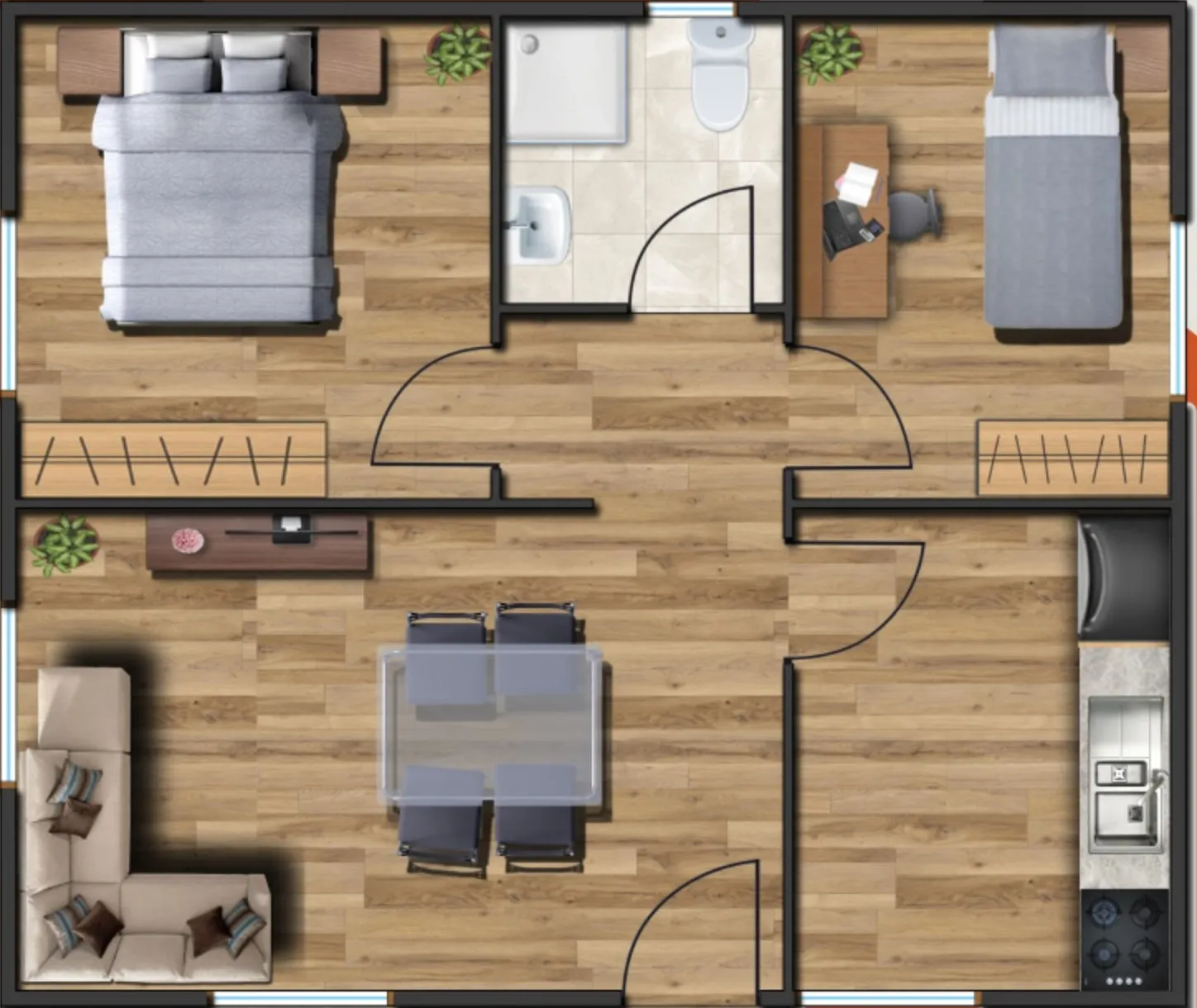 TEK-121 floor plan