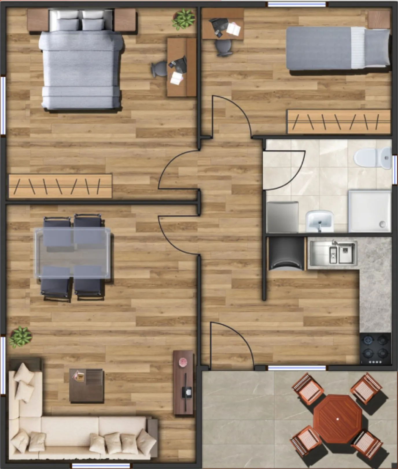 TEK-123 floor plan