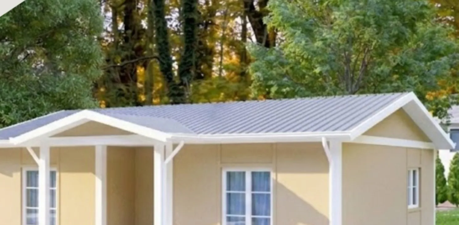 TEK-124 prefabricated house, 72 m²