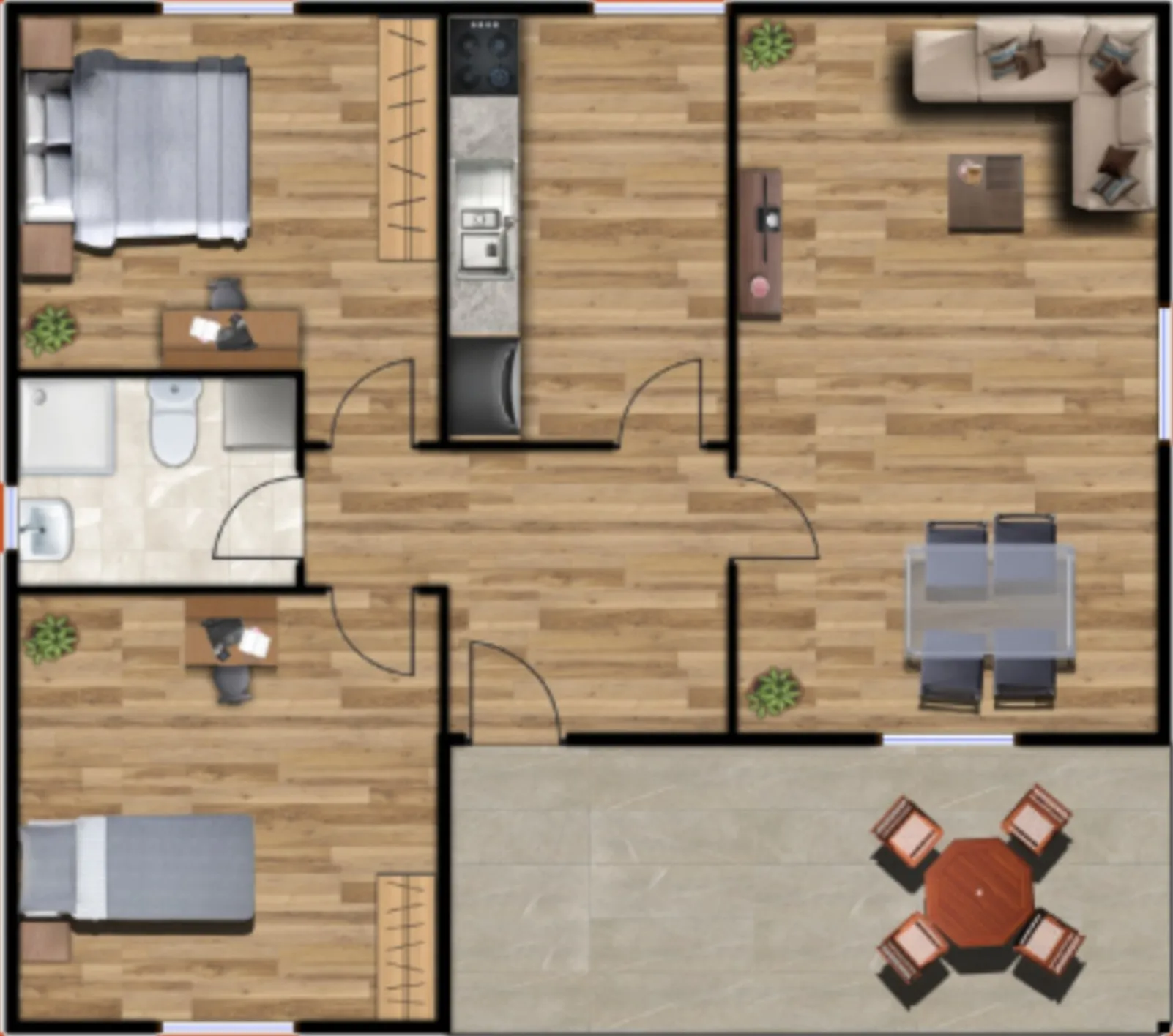 TEK-126 floor plan