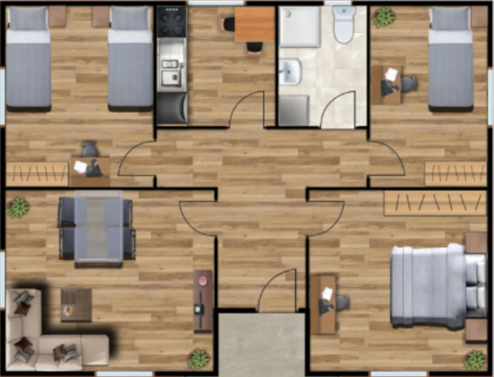 TEK-131 floor plan