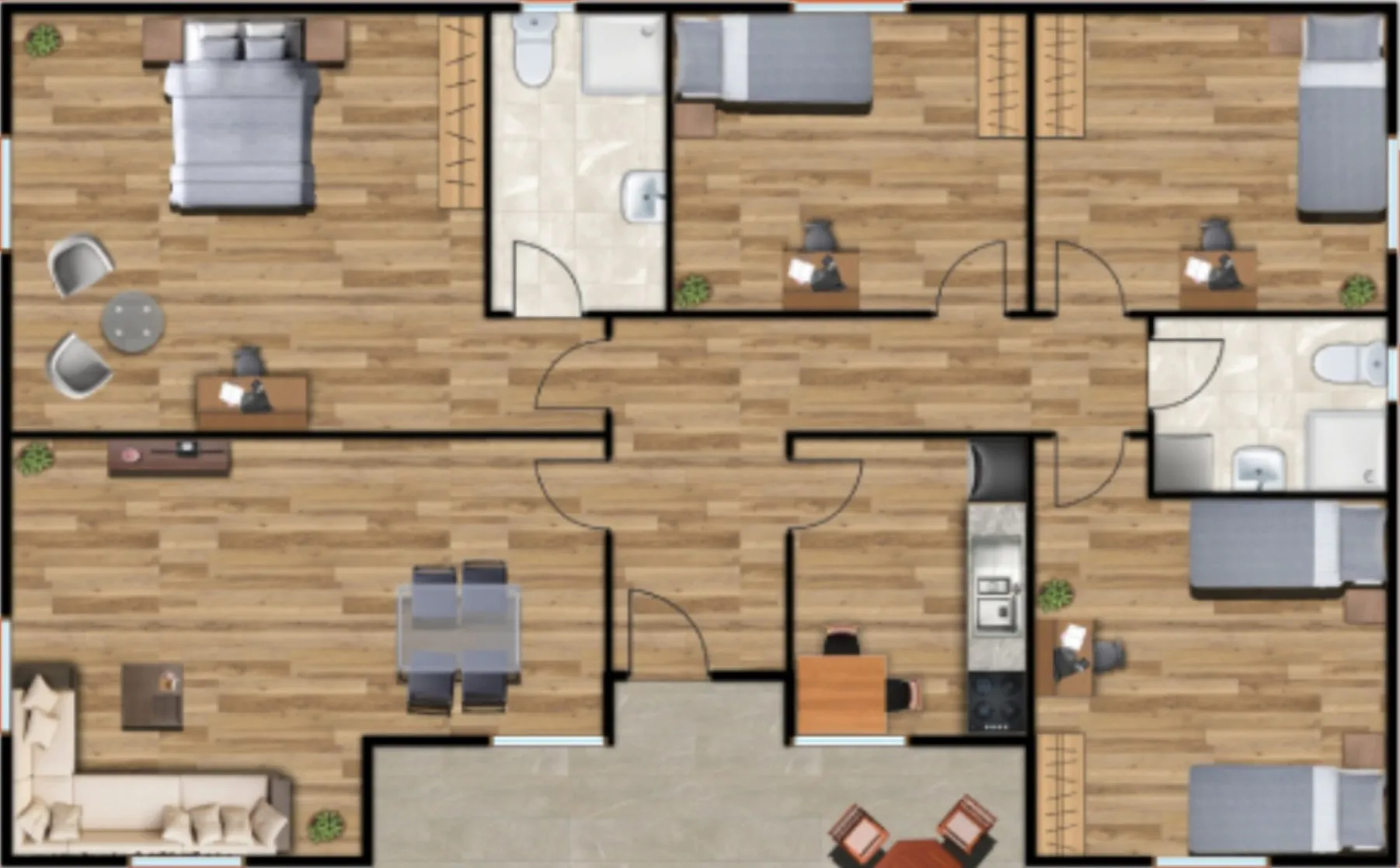 TEK-141 floor plan
