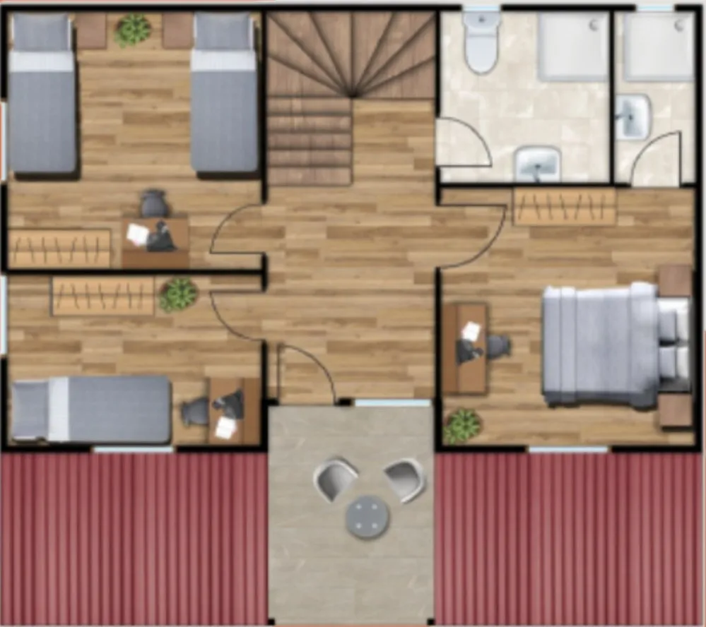 TEK-233 floor plan