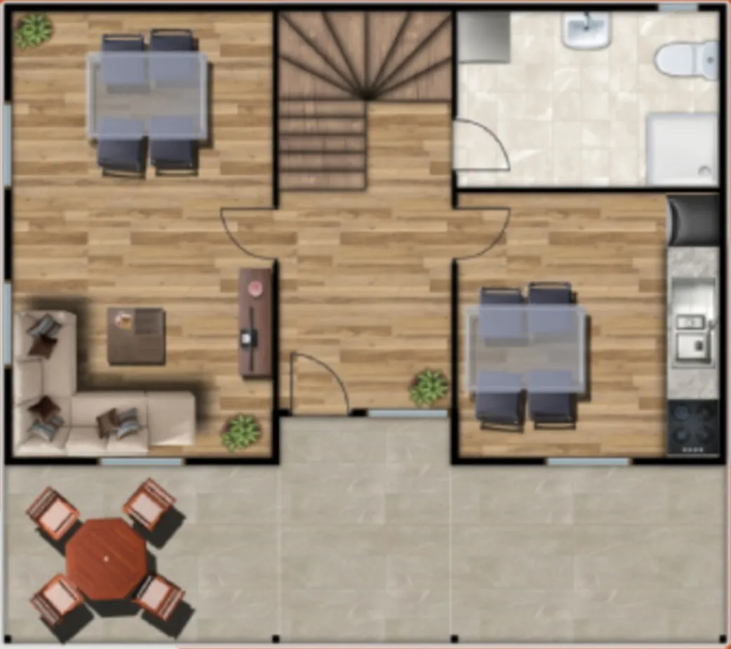 TEK-233 floor plan