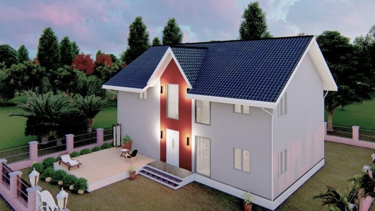steel framed house